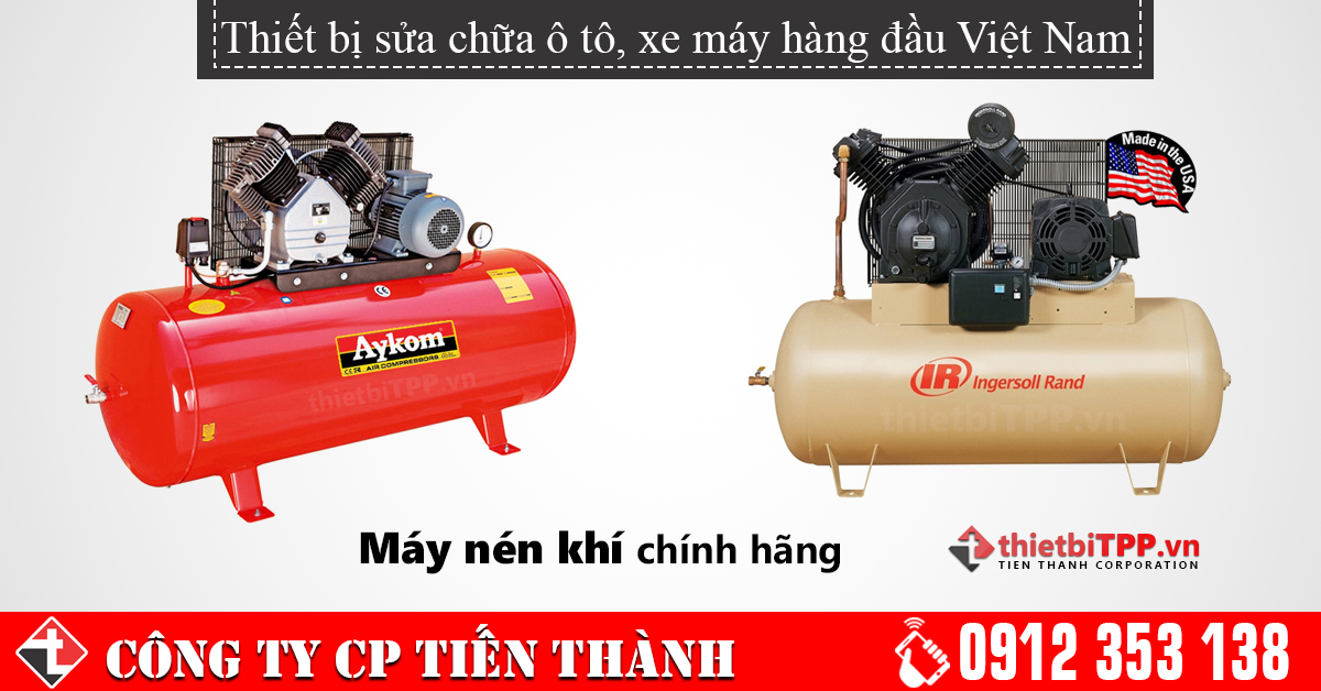 Máy nén khí - Máy bơm hơi - Bình bơm hơi khí nén 2021 - Thiết Bị TPP