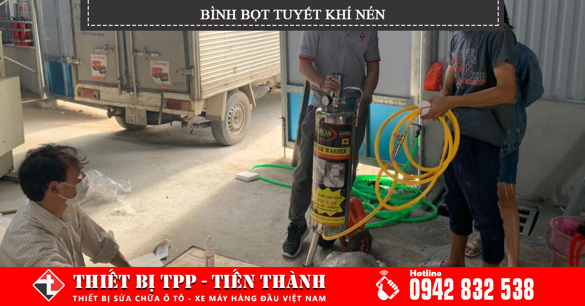 Bình bọt tuyết khí nén - Giá đang khuyến mại 10% khi mua mặt hàng mới