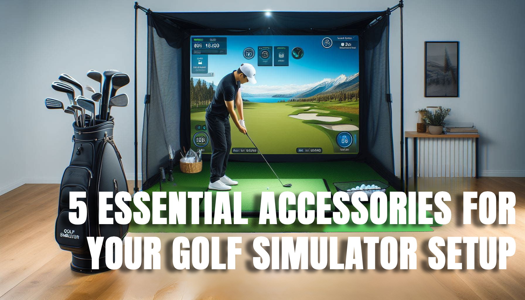 5 Essential Accessories for Your Golf Simulator Setup | AdPand